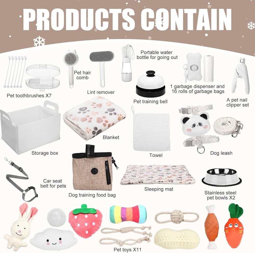 Puppy Supplies Starter Kit